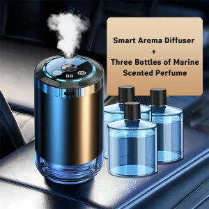 Car Diffuser Humidifier with 3 bottles of oil